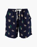 Mens koala bamboo woven sleep short